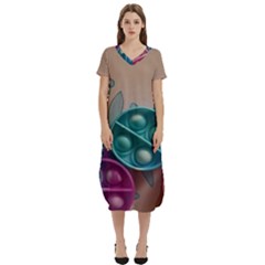 T-Shirt Midi Dress With Pockets 