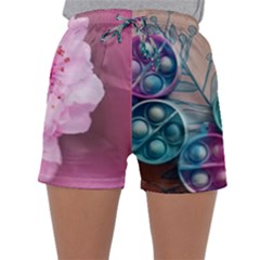 Women s Satin Sleepwear Shorts 