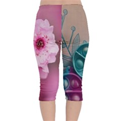 Velvet Capri Leggings  