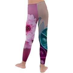 Kids  Lightweight Velour Leggings 