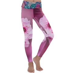 Kids  Lightweight Velour Classic Yoga Leggings 