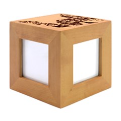 Wood Photo Frame Cube 