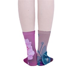 Smooth Crew Length Tube Socks 