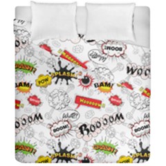 Pattern Seamless Texture Cartoon Duvet Cover Double Side (California King Size) from ArtsNow.com