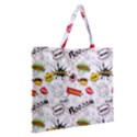 Zipper Large Tote Bag 