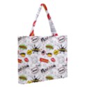 Zipper Medium Tote Bag Front