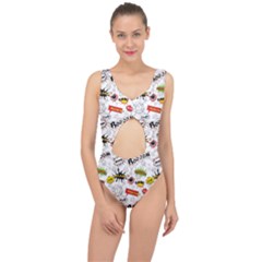 Center Cut Out Swimsuit 