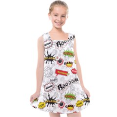 Kids  Cross Back Dress 