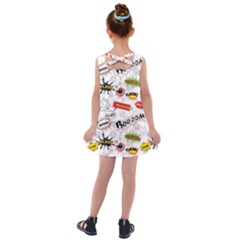 Kids  Cross Back Dress 