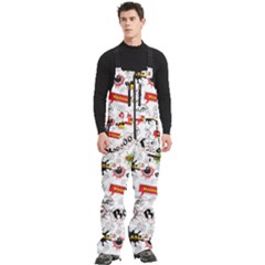 Men s Front Zip Ski And Snowboard Bib Pants 