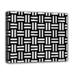 Frets Mosaic Pattern Geometric Deluxe Canvas 20  x 16  (Stretched)