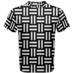 Frets Mosaic Pattern Geometric Men s Cotton T-Shirt