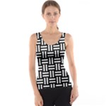 Frets Mosaic Pattern Geometric Women s Basic Tank Top