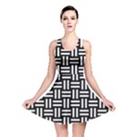 Frets Mosaic Pattern Geometric Reversible Skater Dress