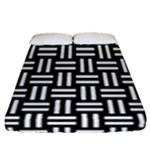 Frets Mosaic Pattern Geometric Fitted Sheet (Queen Size)