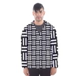 Frets Mosaic Pattern Geometric Men s Hooded Windbreaker