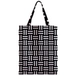 Frets Mosaic Pattern Geometric Zipper Classic Tote Bag