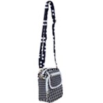 Frets Mosaic Pattern Geometric Shoulder Strap Belt Bag