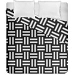 Frets Mosaic Pattern Geometric Duvet Cover Double Side (California King Size)