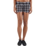 Frets Mosaic Pattern Geometric Yoga Shorts