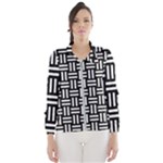 Frets Mosaic Pattern Geometric Women s Windbreaker