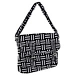 Frets Mosaic Pattern Geometric Buckle Messenger Bag