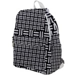 Frets Mosaic Pattern Geometric Top Flap Backpack