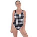 Frets Mosaic Pattern Geometric Bring Sexy Back Swimsuit