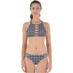 Frets Mosaic Pattern Geometric Perfectly Cut Out Bikini Set