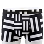 Frets Mosaic Pattern Geometric Men s Boxer Briefs