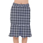 Frets Mosaic Pattern Geometric Short Mermaid Skirt