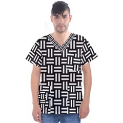 Men s V-Neck Scrub Top 