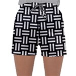 Frets Mosaic Pattern Geometric Sleepwear Shorts