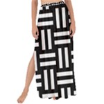 Frets Mosaic Pattern Geometric Maxi Chiffon Tie-Up Sarong