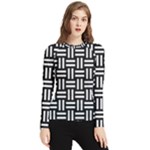 Frets Mosaic Pattern Geometric Women s Long Sleeve Rash Guard