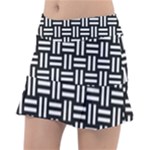 Frets Mosaic Pattern Geometric Classic Tennis Skirt