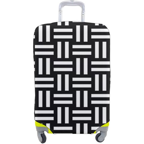 Frets Mosaic Pattern Geometric Luggage Cover (Large) from ArtsNow.com