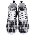 Frets Mosaic Pattern Geometric Women s Lightweight High Top Sneakers