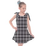 Frets Mosaic Pattern Geometric Kids  Tie Up Tunic Dress