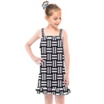 Frets Mosaic Pattern Geometric Kids  Overall Dress