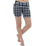 Frets Mosaic Pattern Geometric Lightweight Velour Yoga Shorts