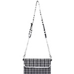 Frets Mosaic Pattern Geometric Mini Crossbody Handbag