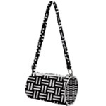 Frets Mosaic Pattern Geometric Mini Cylinder Bag