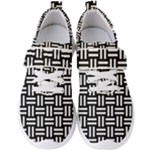 Frets Mosaic Pattern Geometric Men s Velcro Strap Shoes