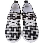 Frets Mosaic Pattern Geometric Women s Velcro Strap Shoes