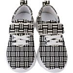 Frets Mosaic Pattern Geometric Kids  Velcro Strap Shoes