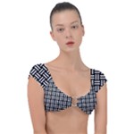 Frets Mosaic Pattern Geometric Cap Sleeve Ring Bikini Top