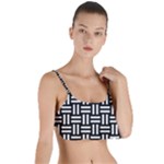 Frets Mosaic Pattern Geometric Layered Top Bikini Top 