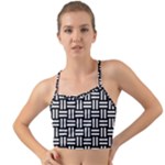 Frets Mosaic Pattern Geometric Mini Tank Bikini Top