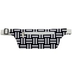 Frets Mosaic Pattern Geometric Active Waist Bag